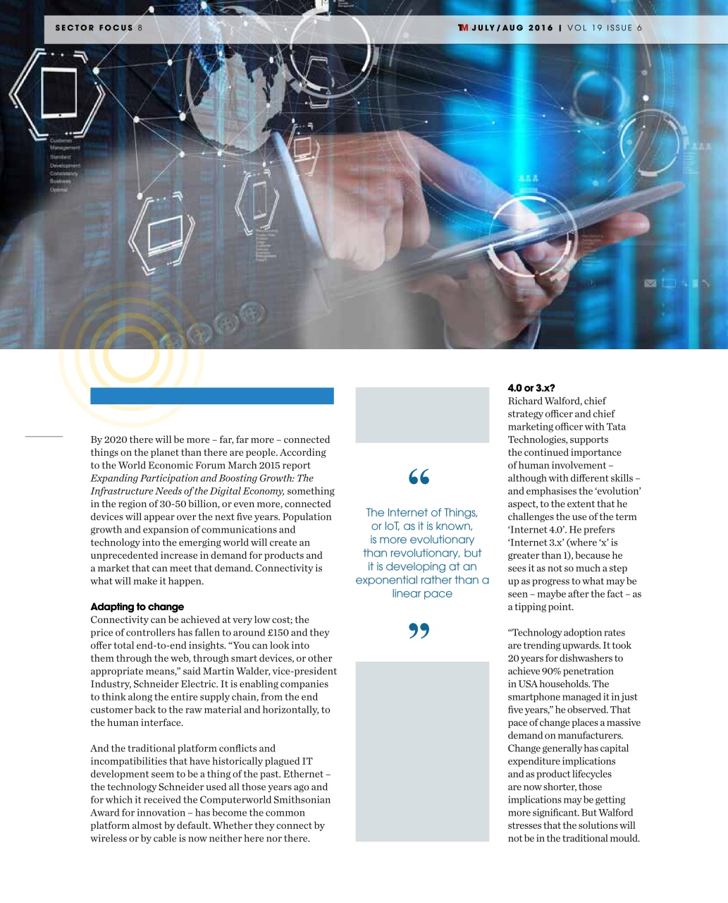 The Manufacturer Preview Pages