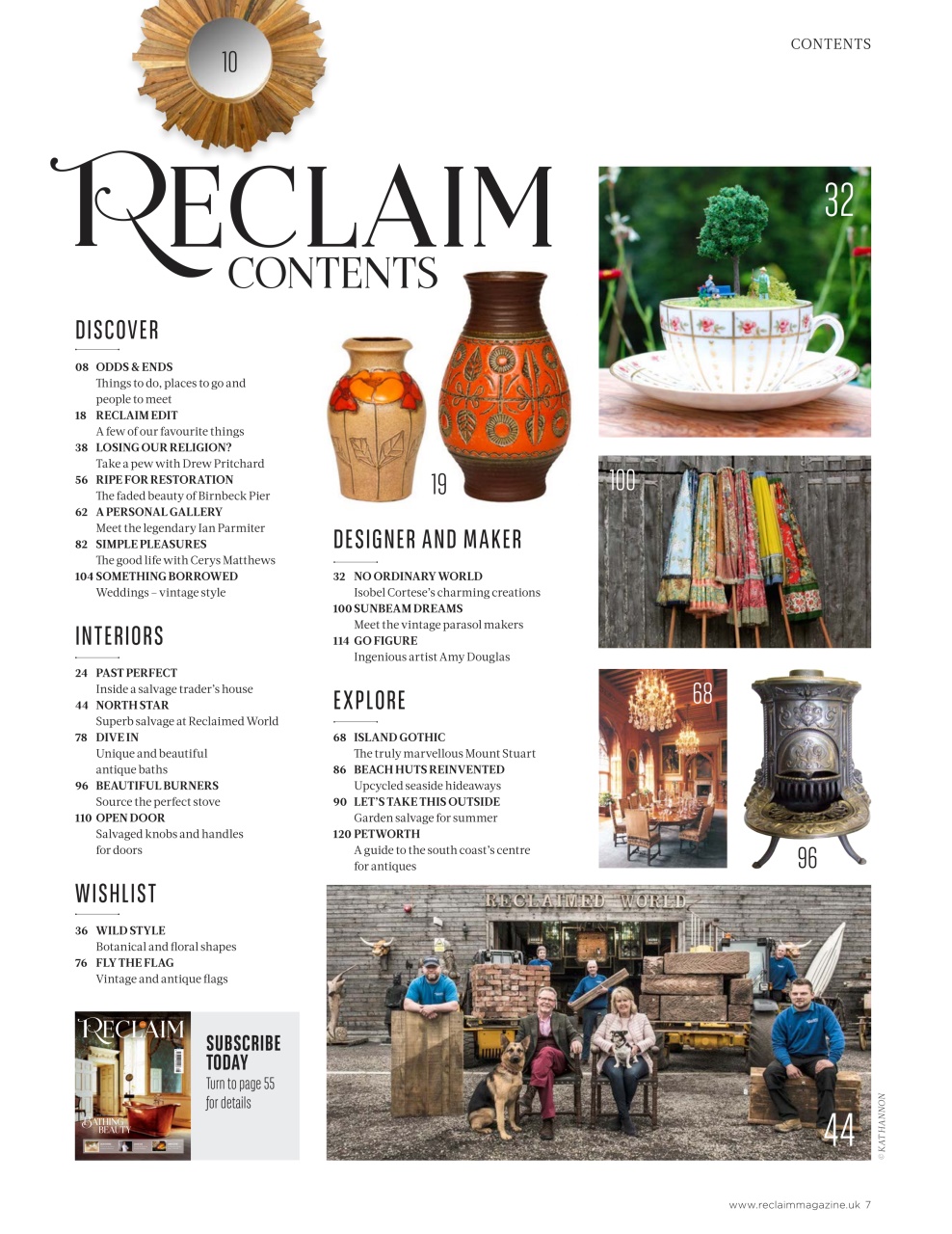 Reclaim Preview Pages