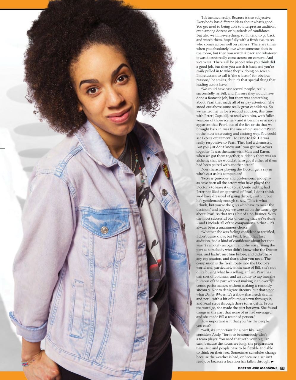 Doctor Who Magazine Preview Pages