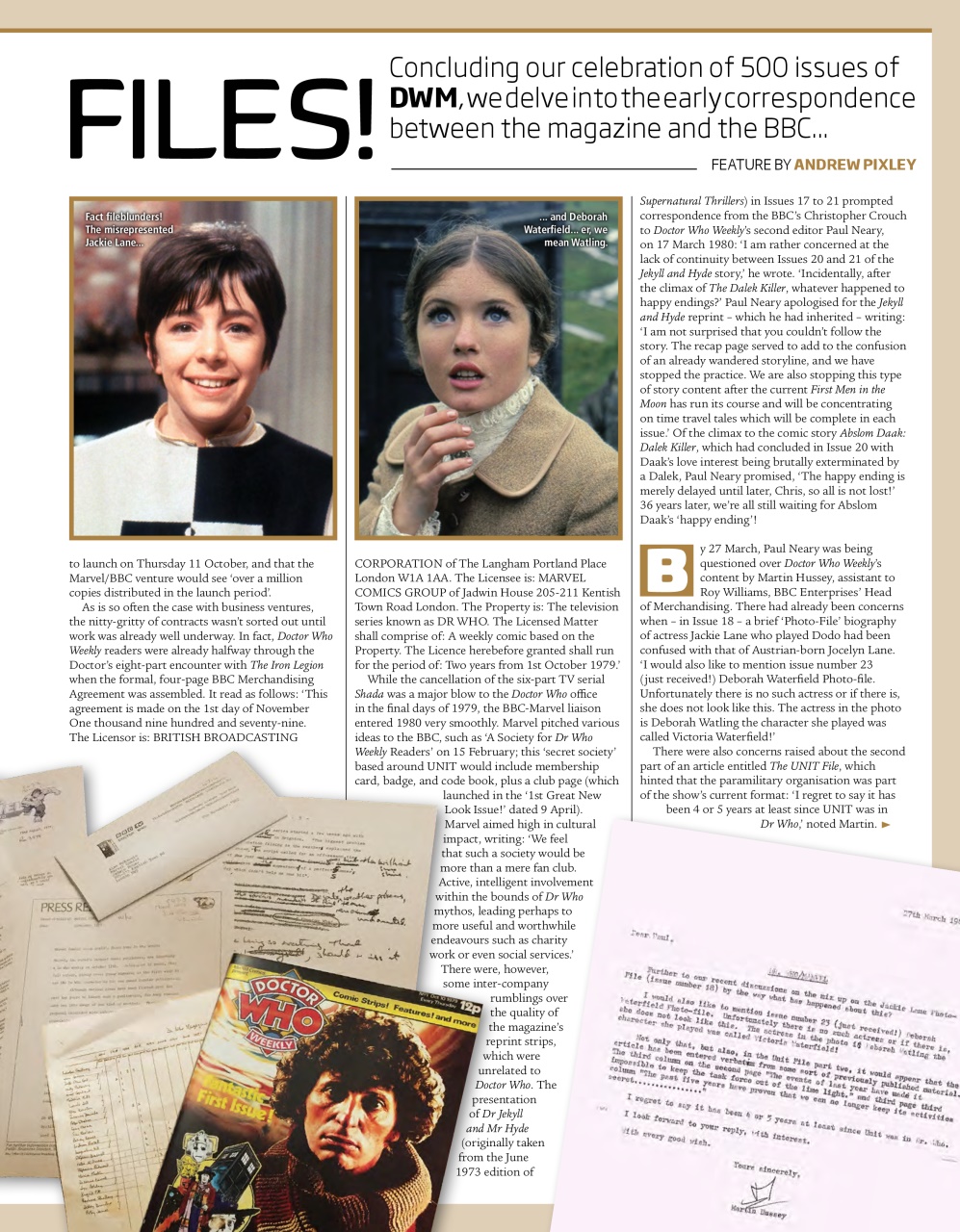 Doctor Who Magazine Preview Pages