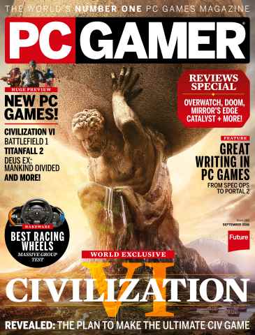 PC Gamer (US Edition) issue September 2016