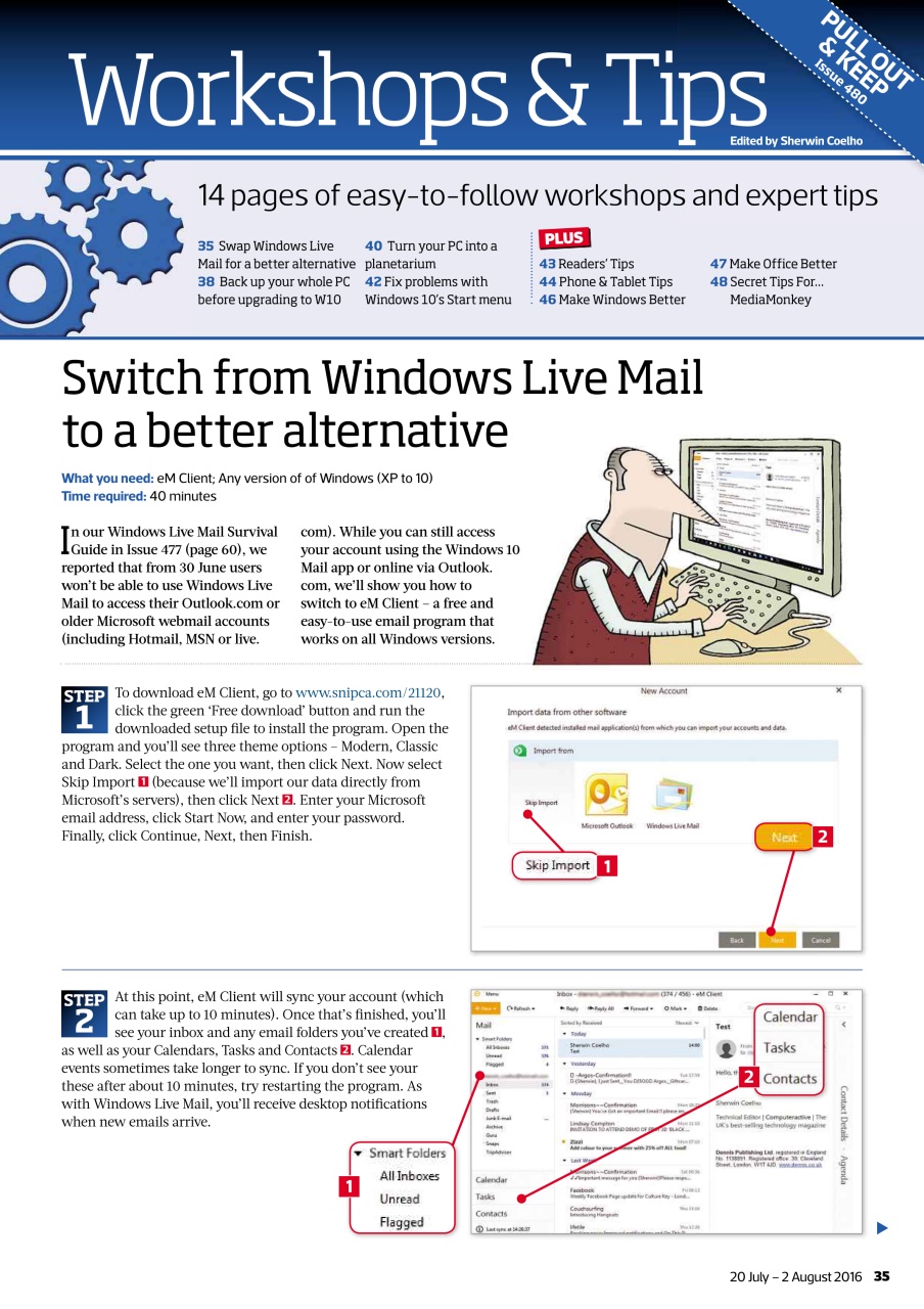 Computer Active Preview Pages