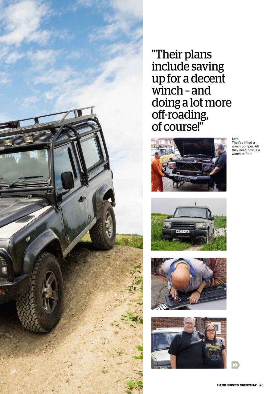 Land Rover Monthly Preview Pages