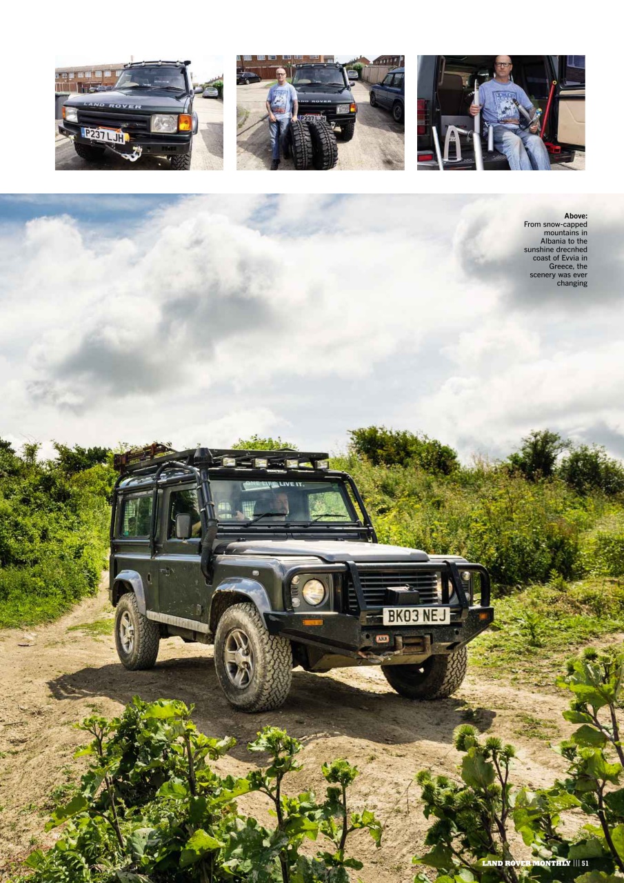 Land Rover Monthly Preview Pages