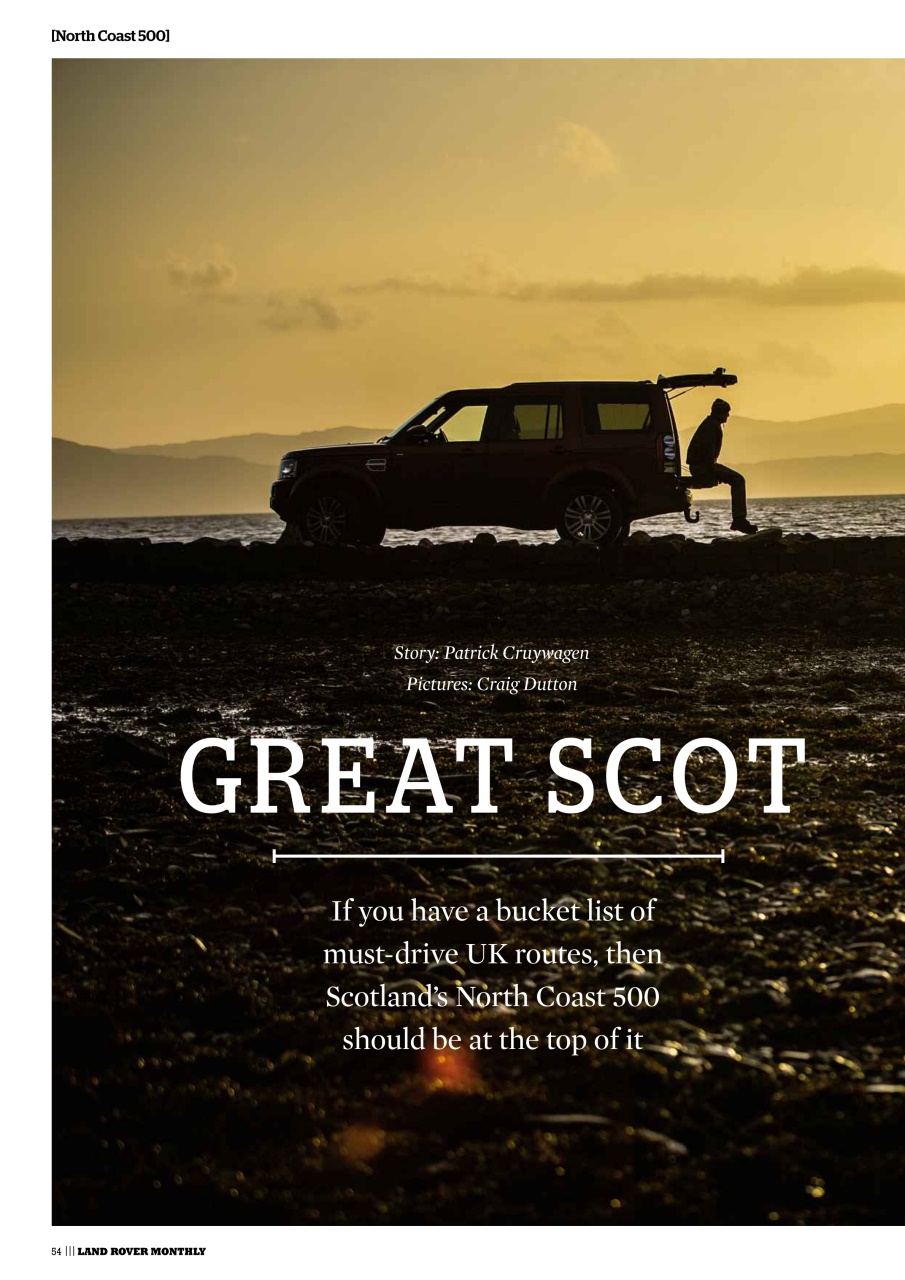 Land Rover Monthly Preview Pages
