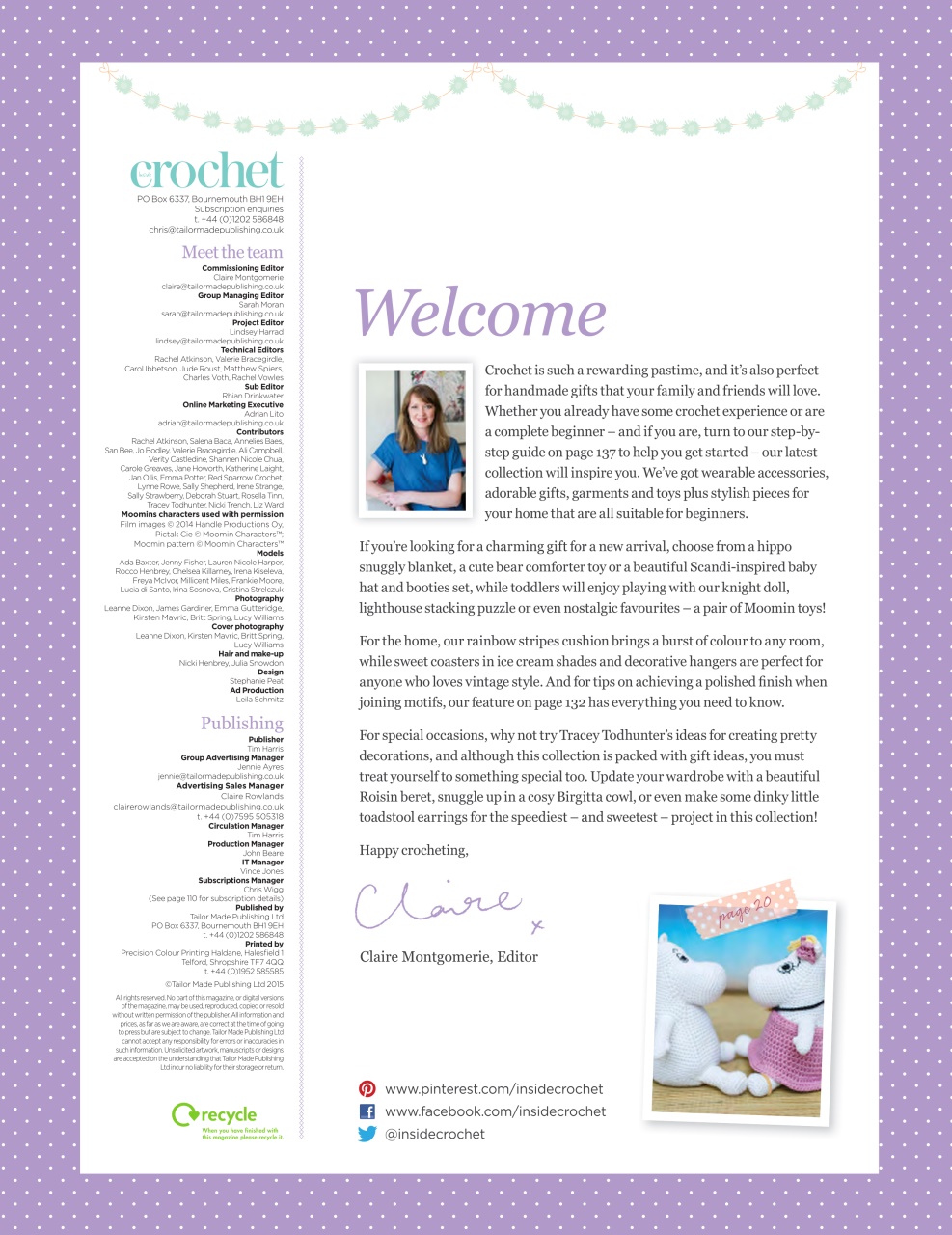 Inside Crochet Preview Pages