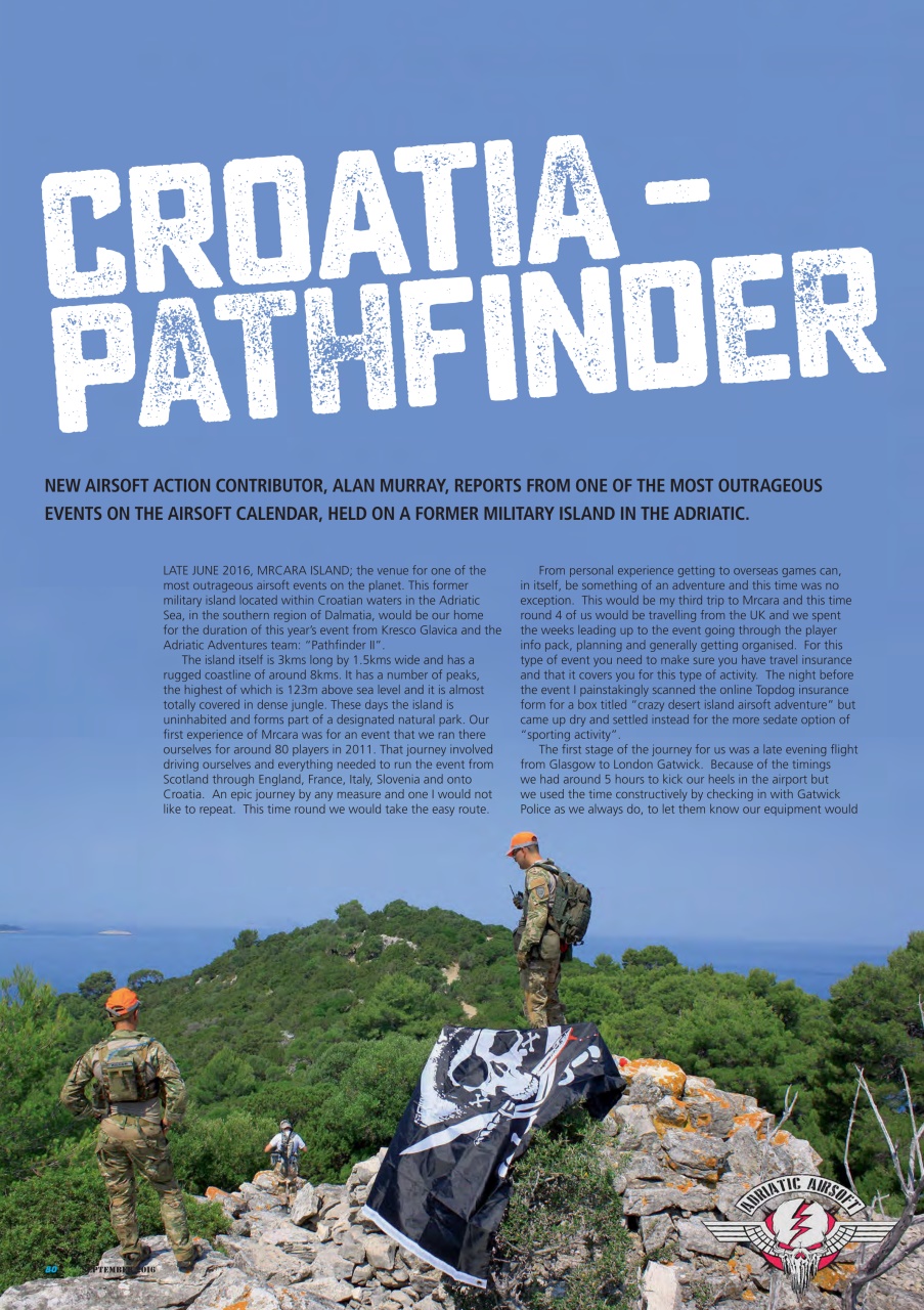 Airsoft Action Preview Pages
