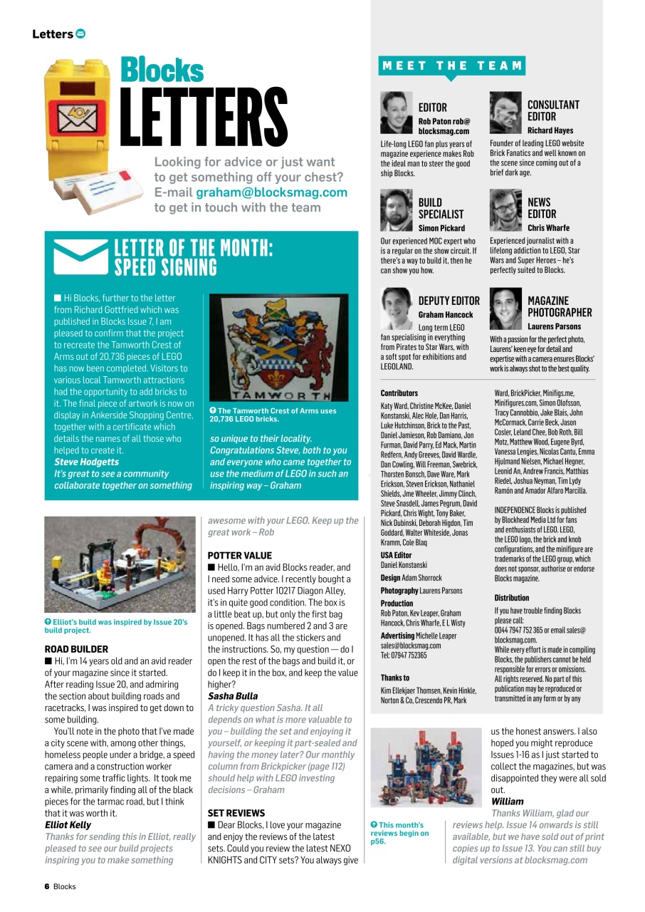 Blocks Magazine Preview Pages