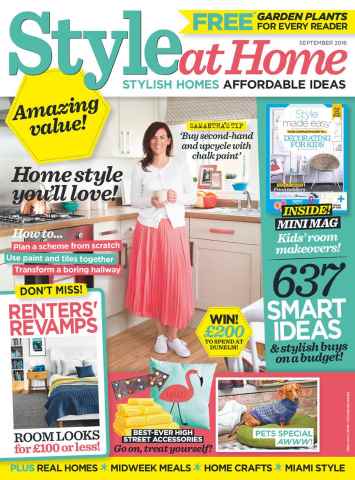 Style at Home issue September 2016