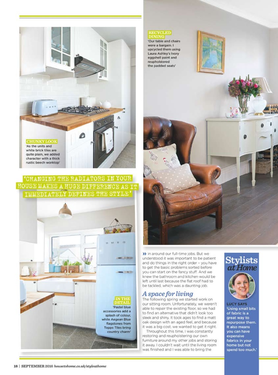 Style at Home Preview Pages