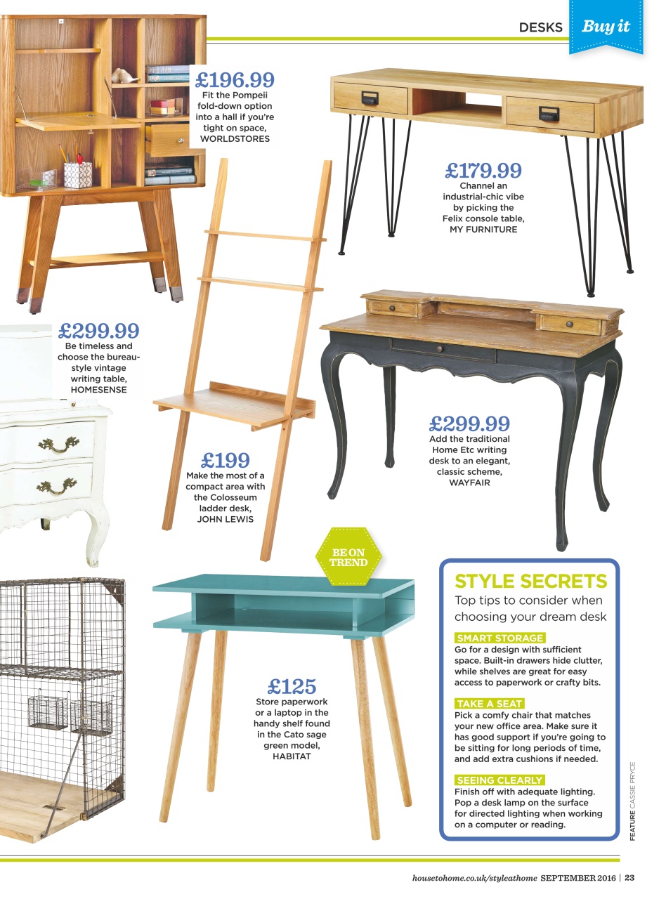 Style at Home Preview Pages