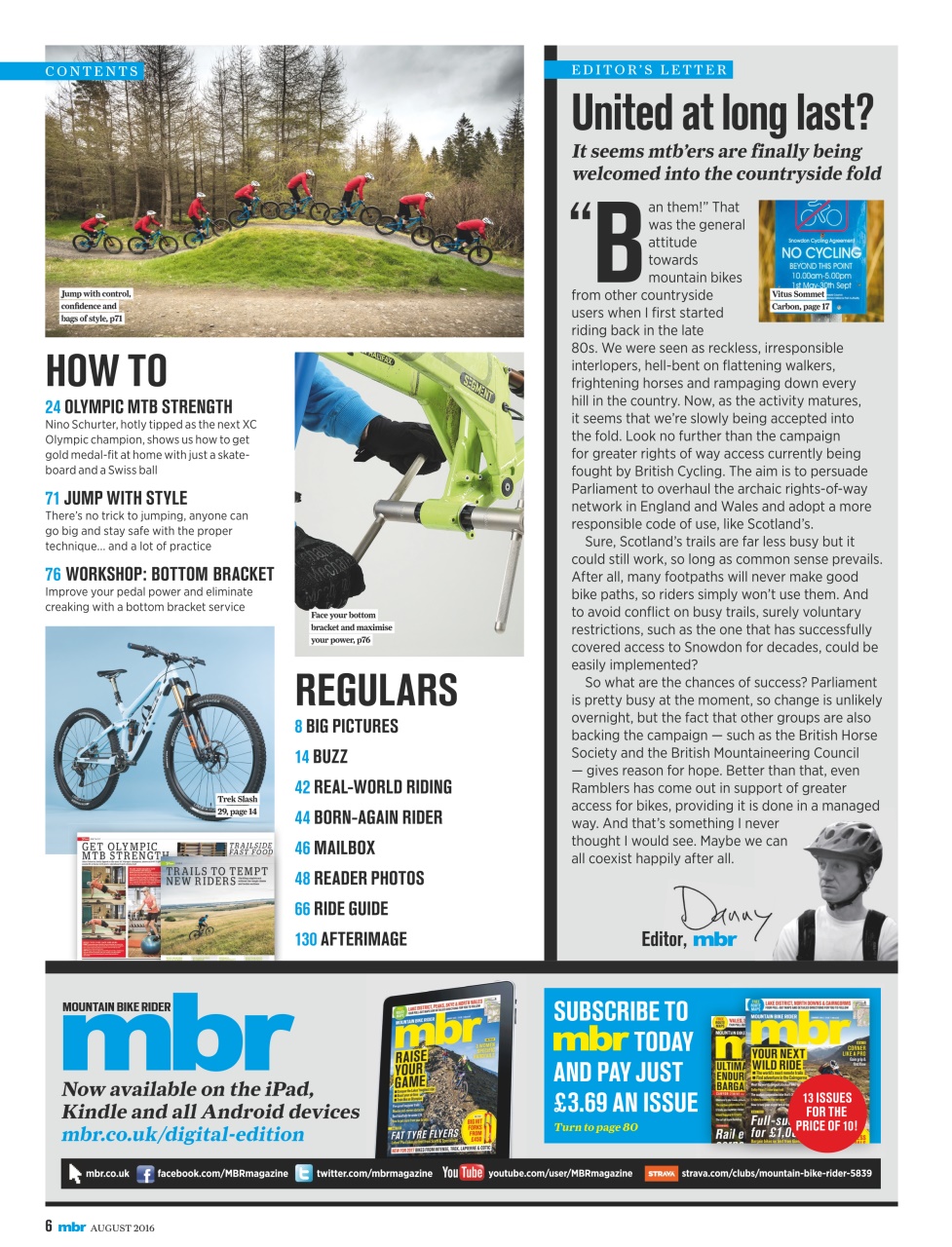 Mountain Bike Rider Preview Pages