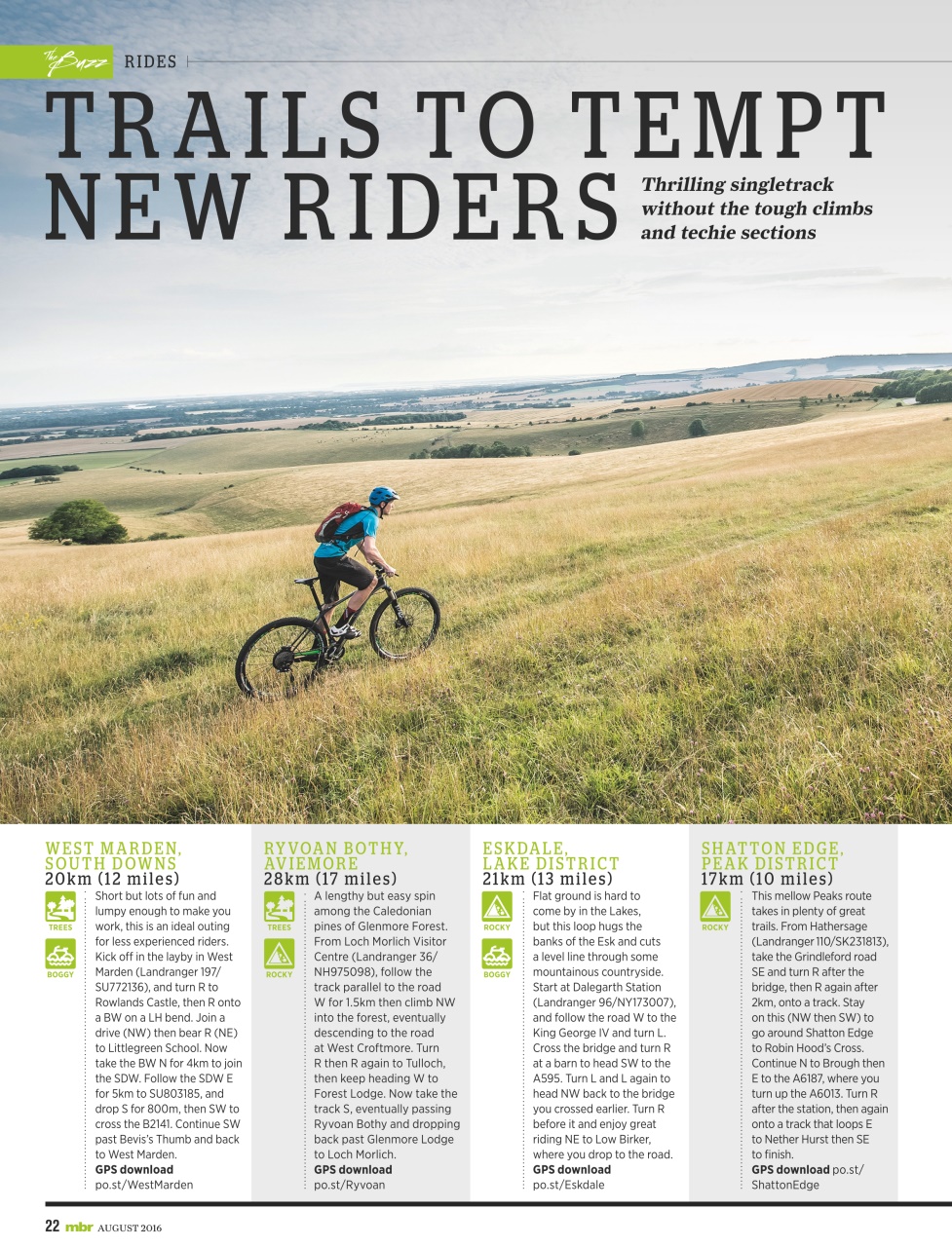 Mountain Bike Rider Preview Pages