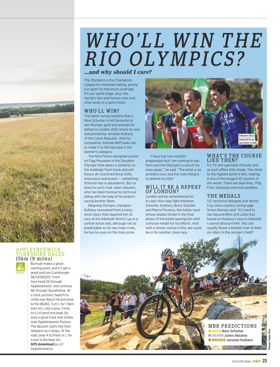 Mountain Bike Rider Preview Pages