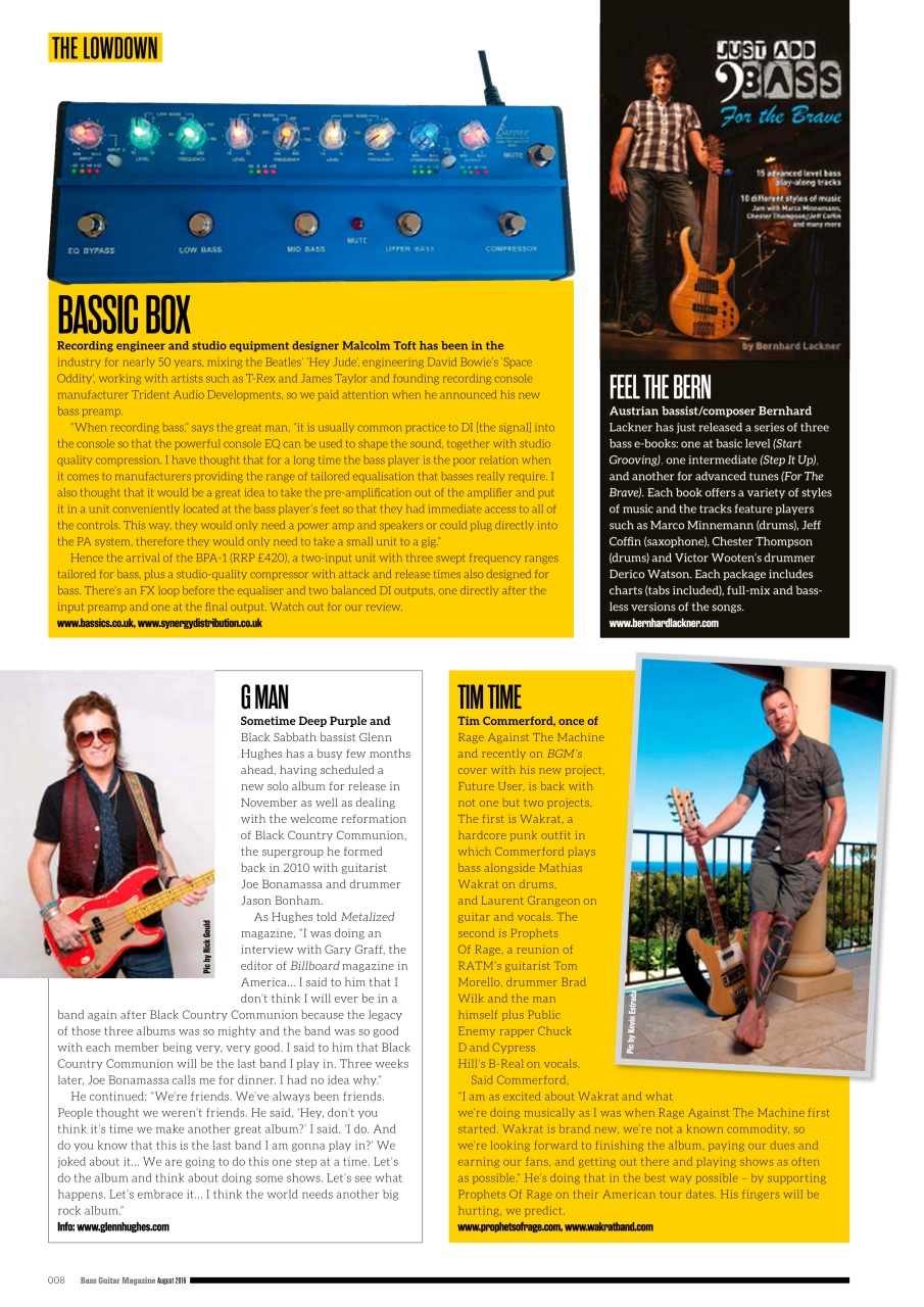 Bass Player UK Preview Pages
