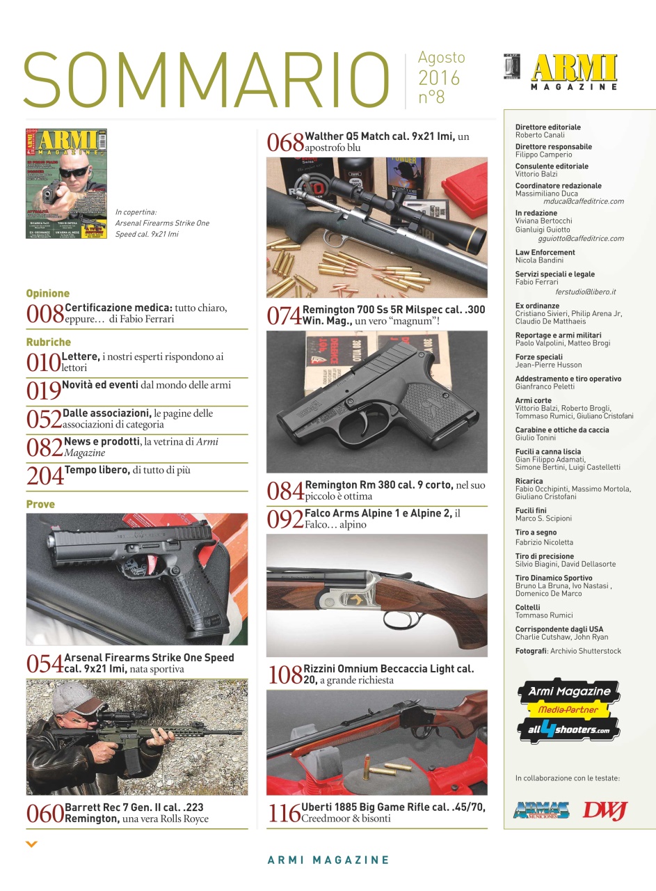 ARMI MAGAZINE Preview Pages