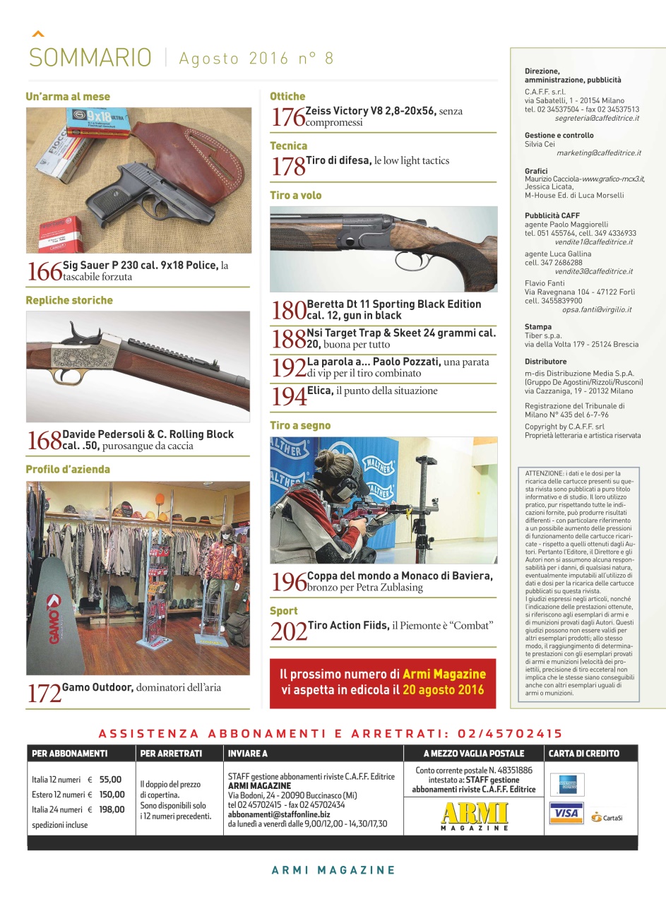 ARMI MAGAZINE Preview Pages