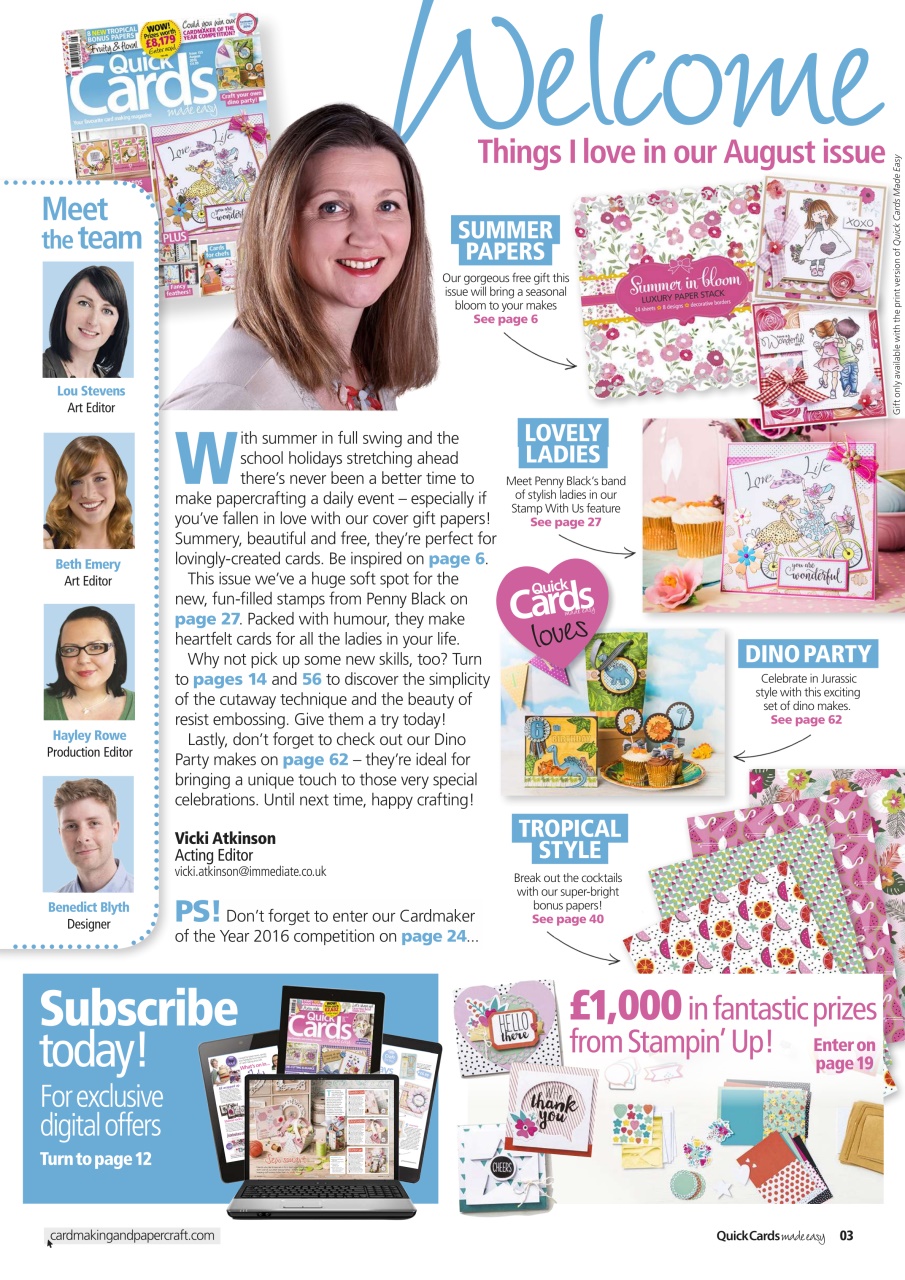 Quick Cards Made Easy Preview Pages