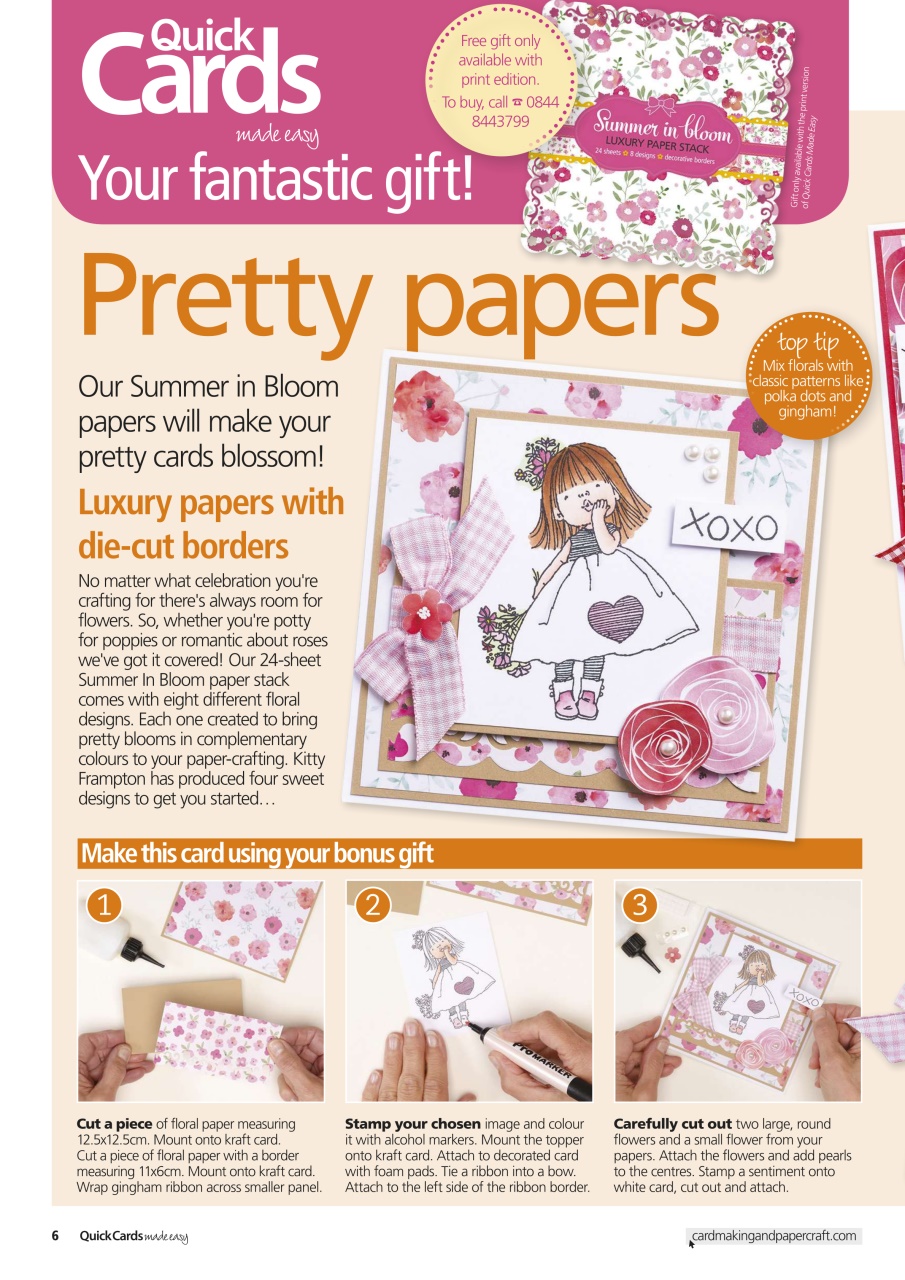 Quick Cards Made Easy Preview Pages