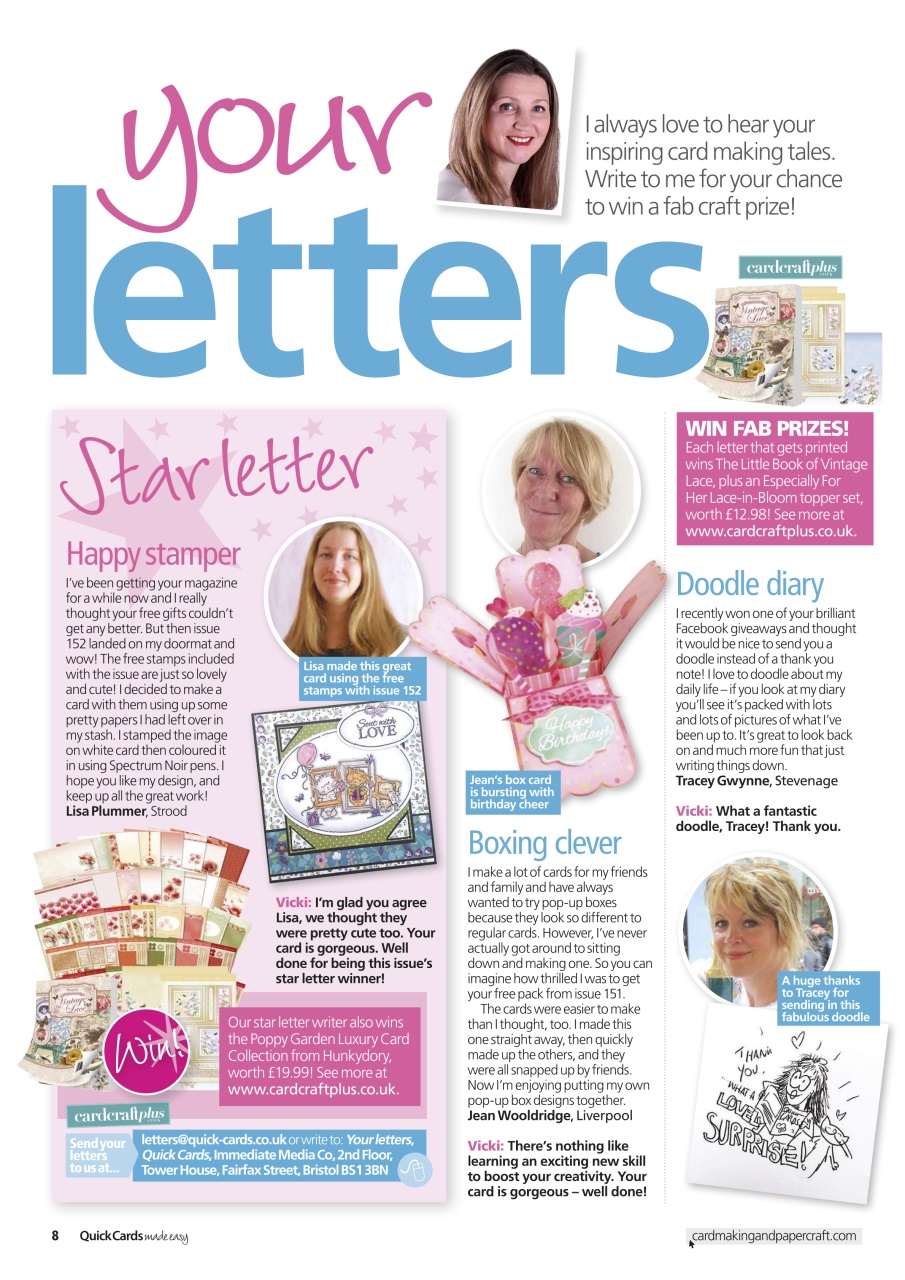 Quick Cards Made Easy Preview Pages