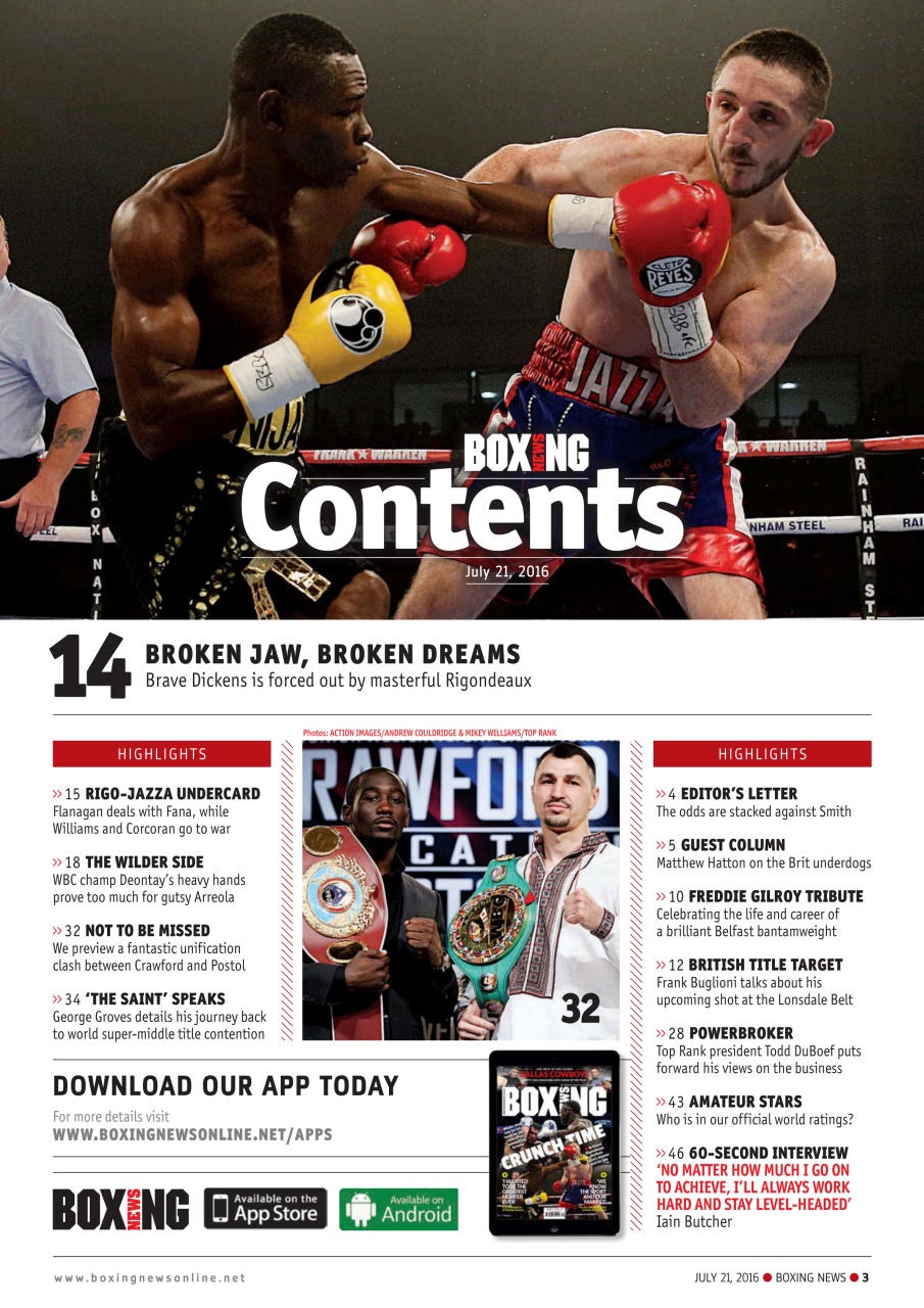 Boxing News Preview Pages