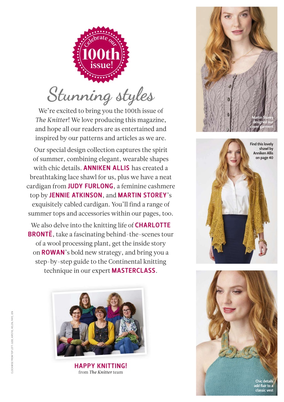 The Knitter Preview Pages