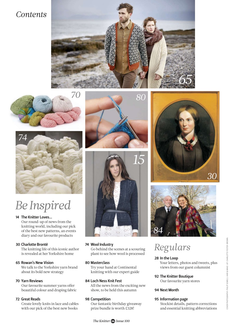 The Knitter Preview Pages