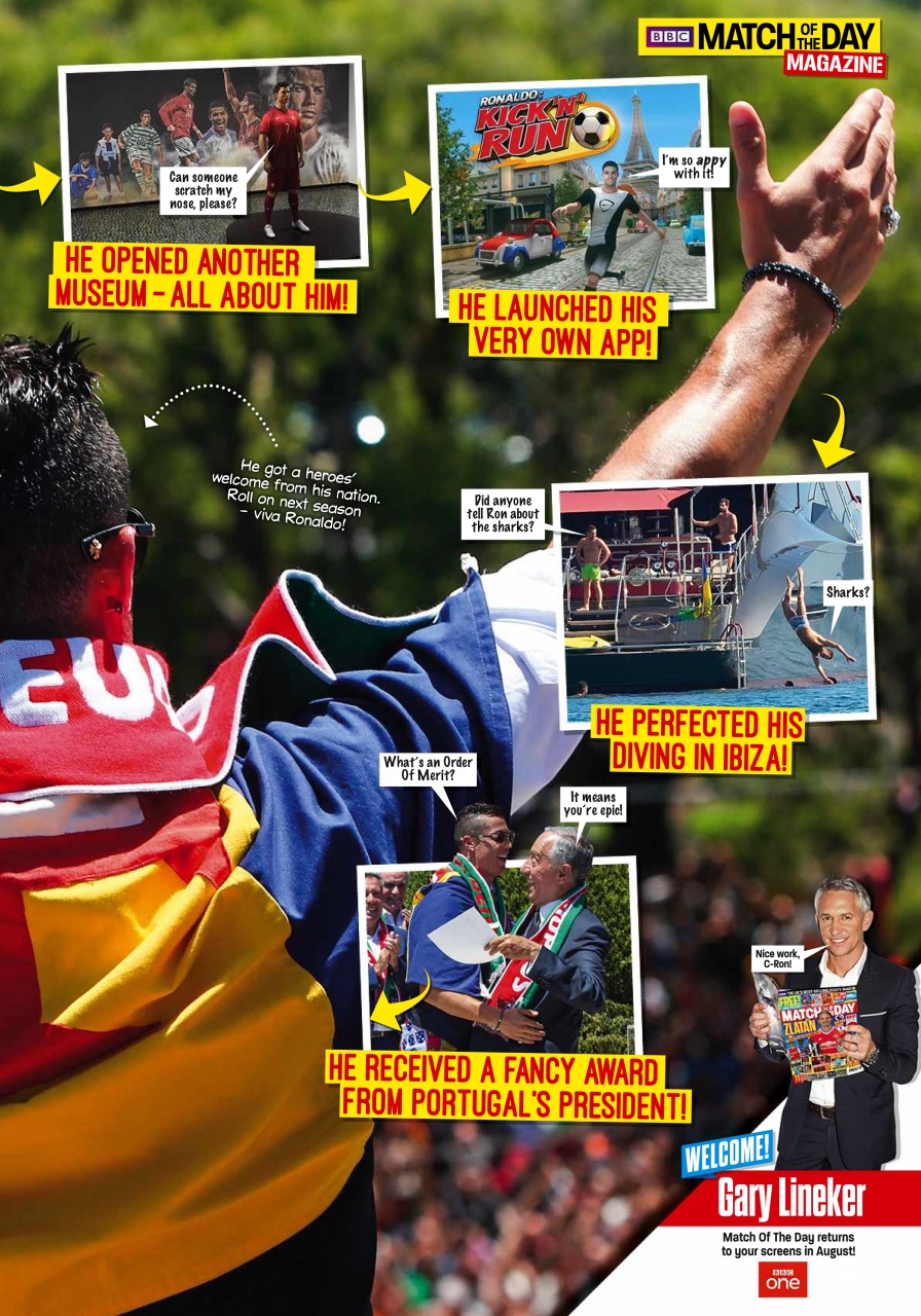 Match of the Day Preview Pages