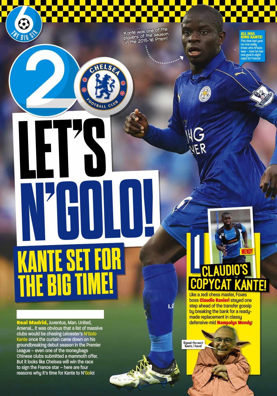 Match of the Day Preview Pages