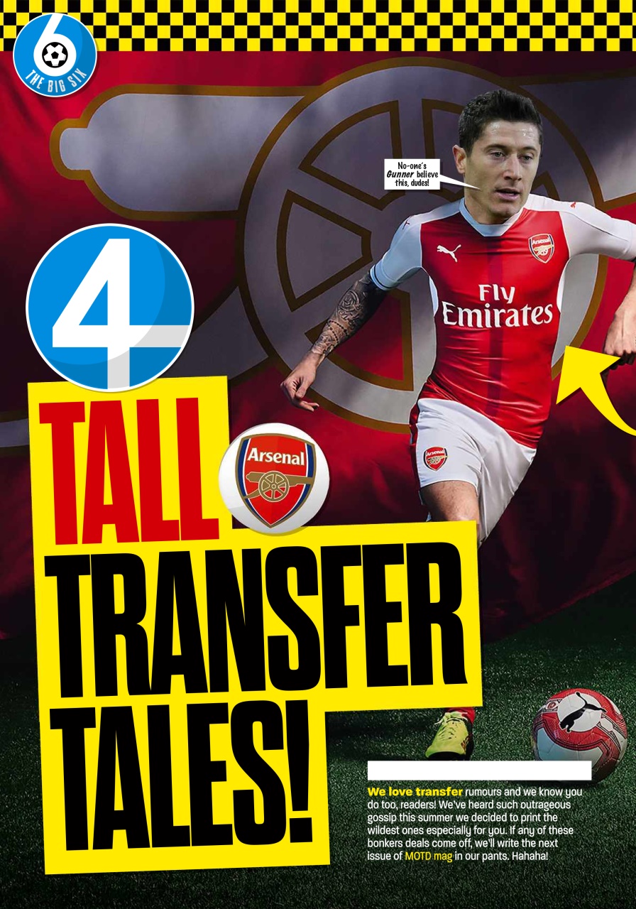 Match of the Day Preview Pages