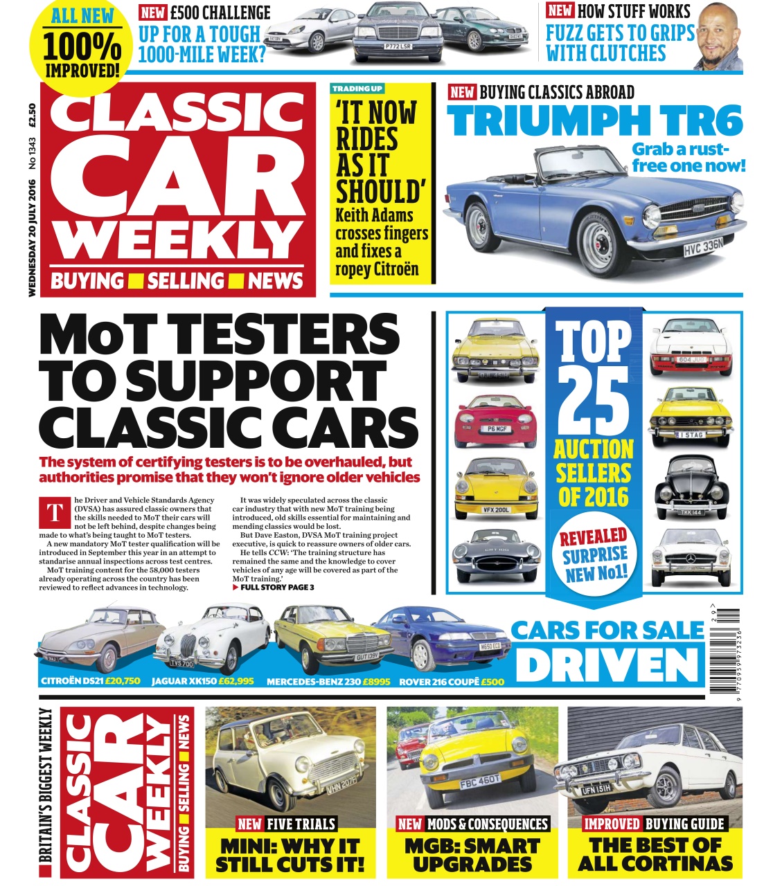 Classic Car Weekly Preview Pages