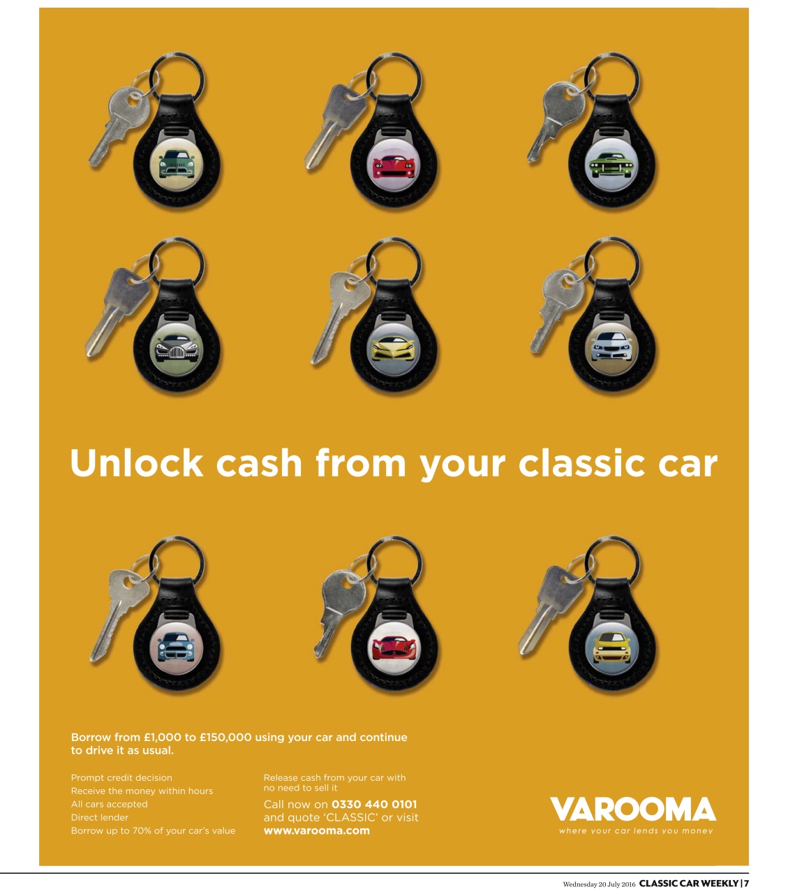 Classic Car Weekly Preview Pages