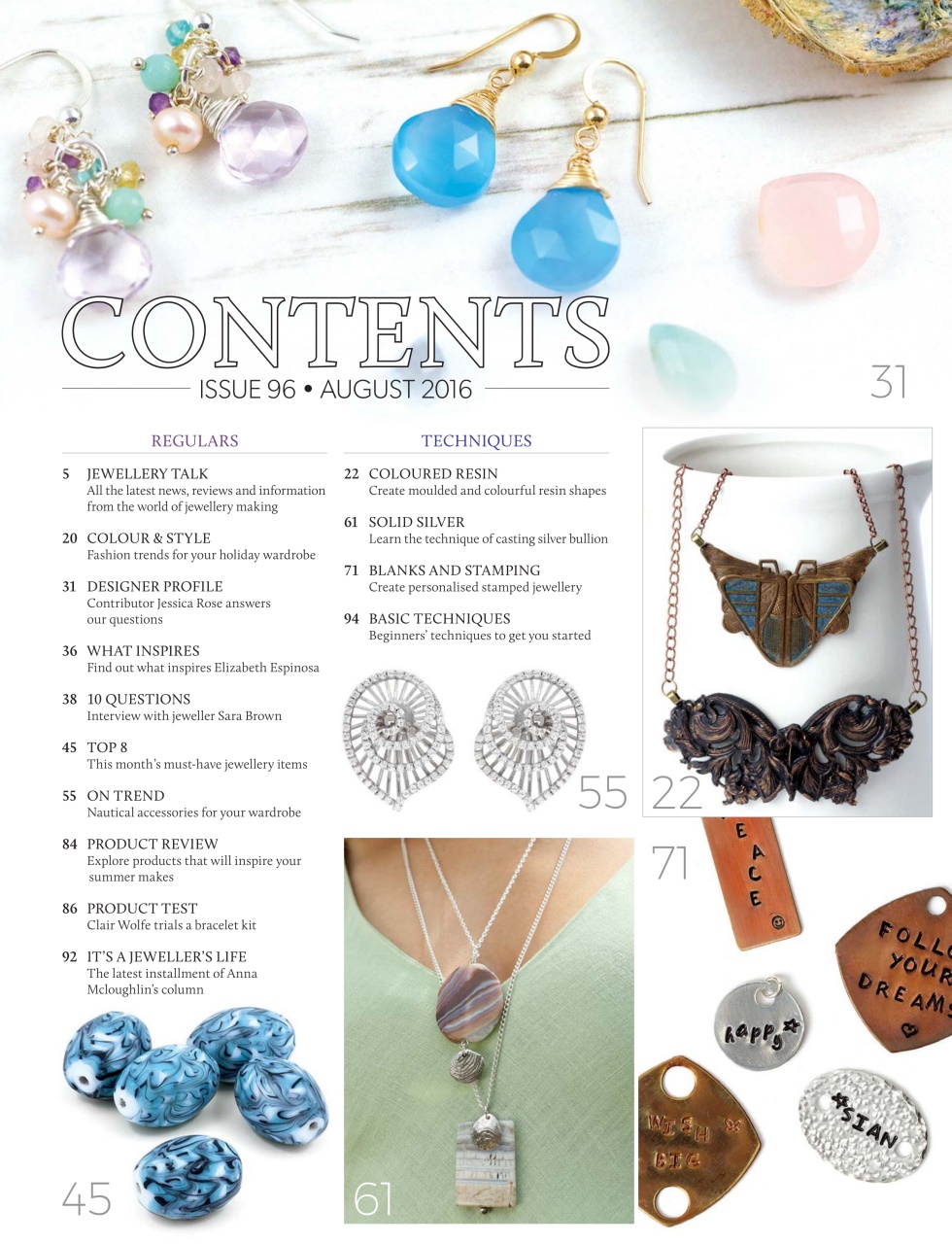 Making Jewellery Preview Pages