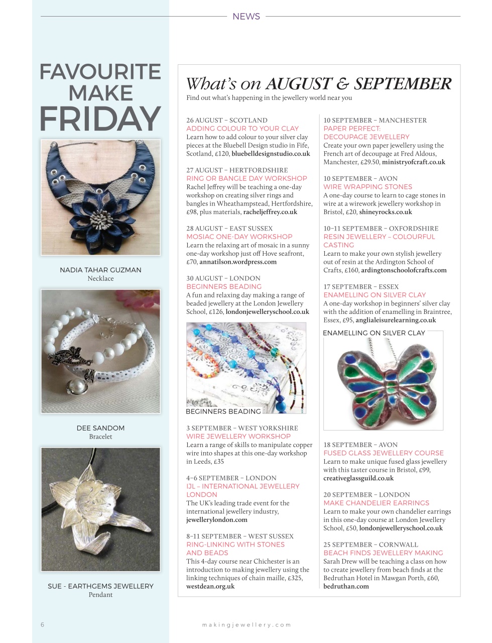 Making Jewellery Preview Pages