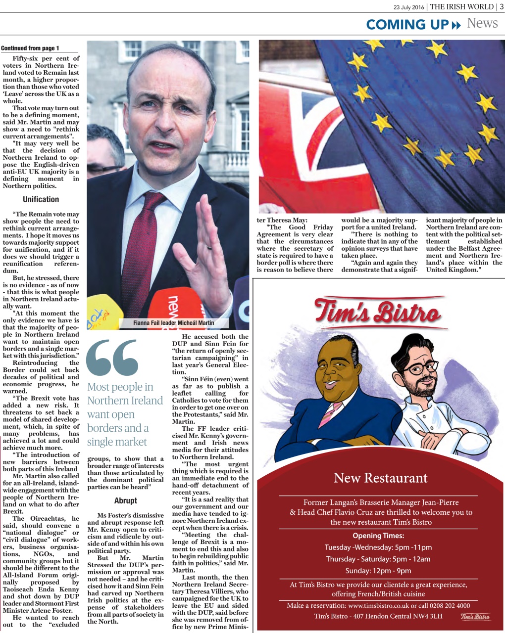 Irish World Preview Pages