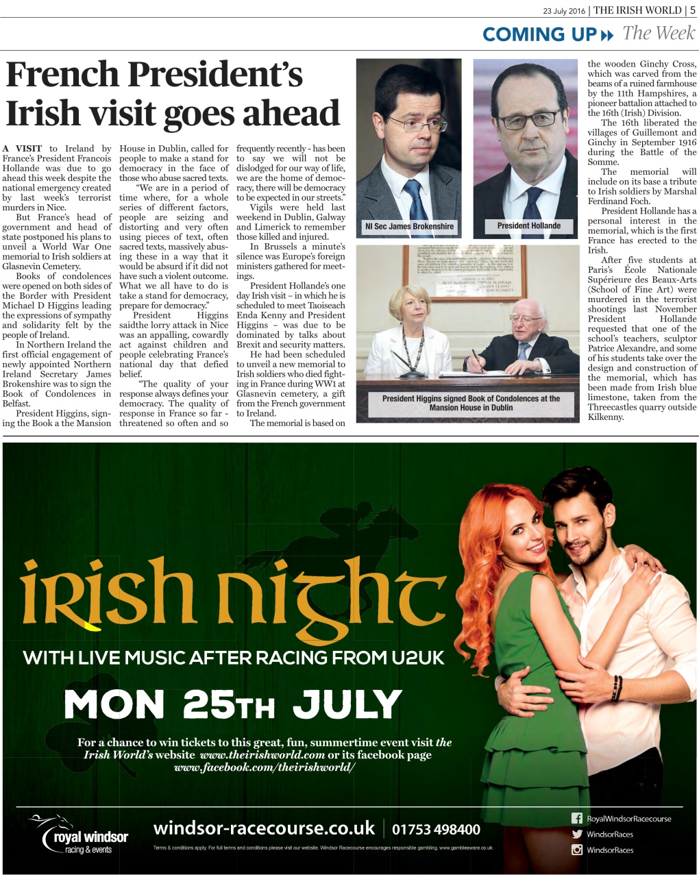Irish World Preview Pages