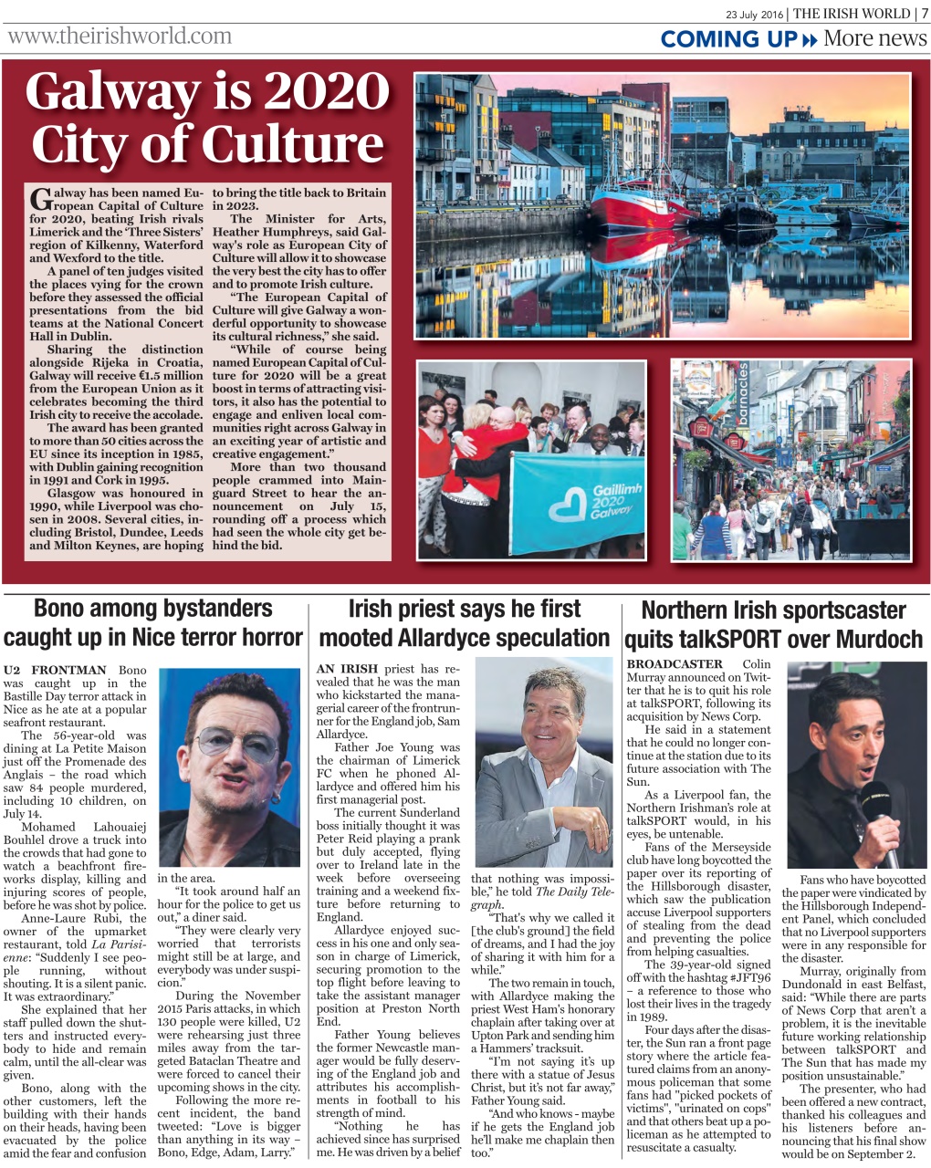 Irish World Preview Pages