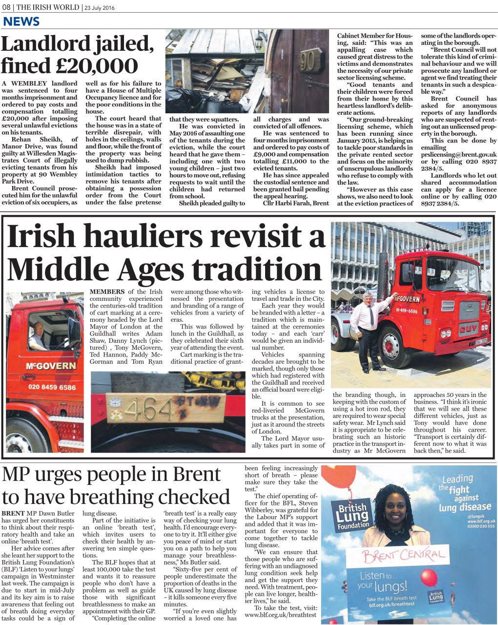 Irish World Preview Pages