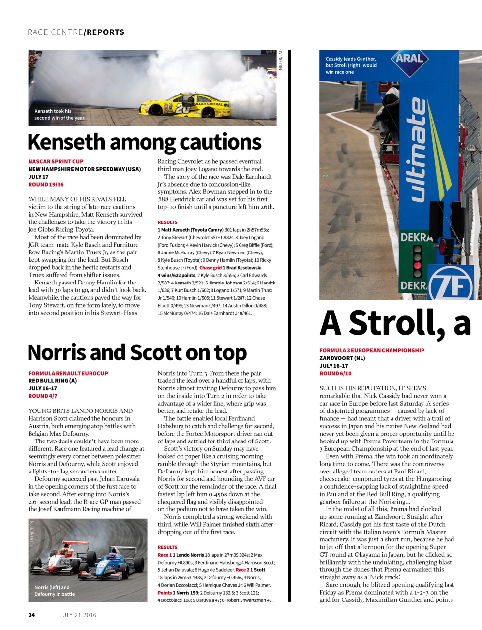 Autosport Preview Pages