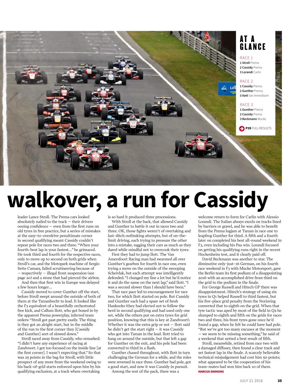 Autosport Preview Pages