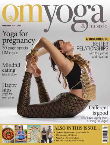 OM Yoga Magazine issue September 2016