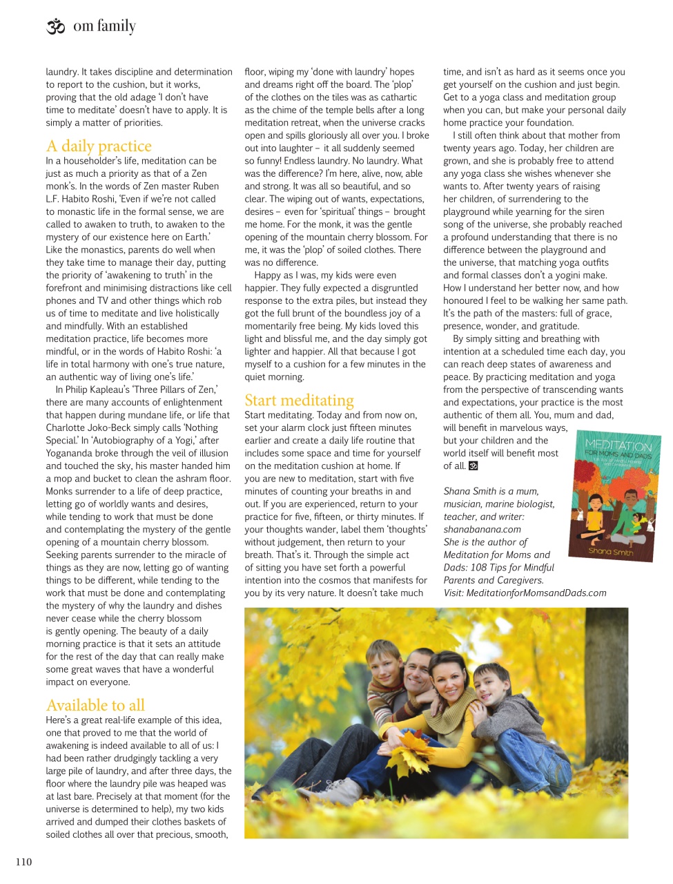 OM Yoga Magazine Preview Pages