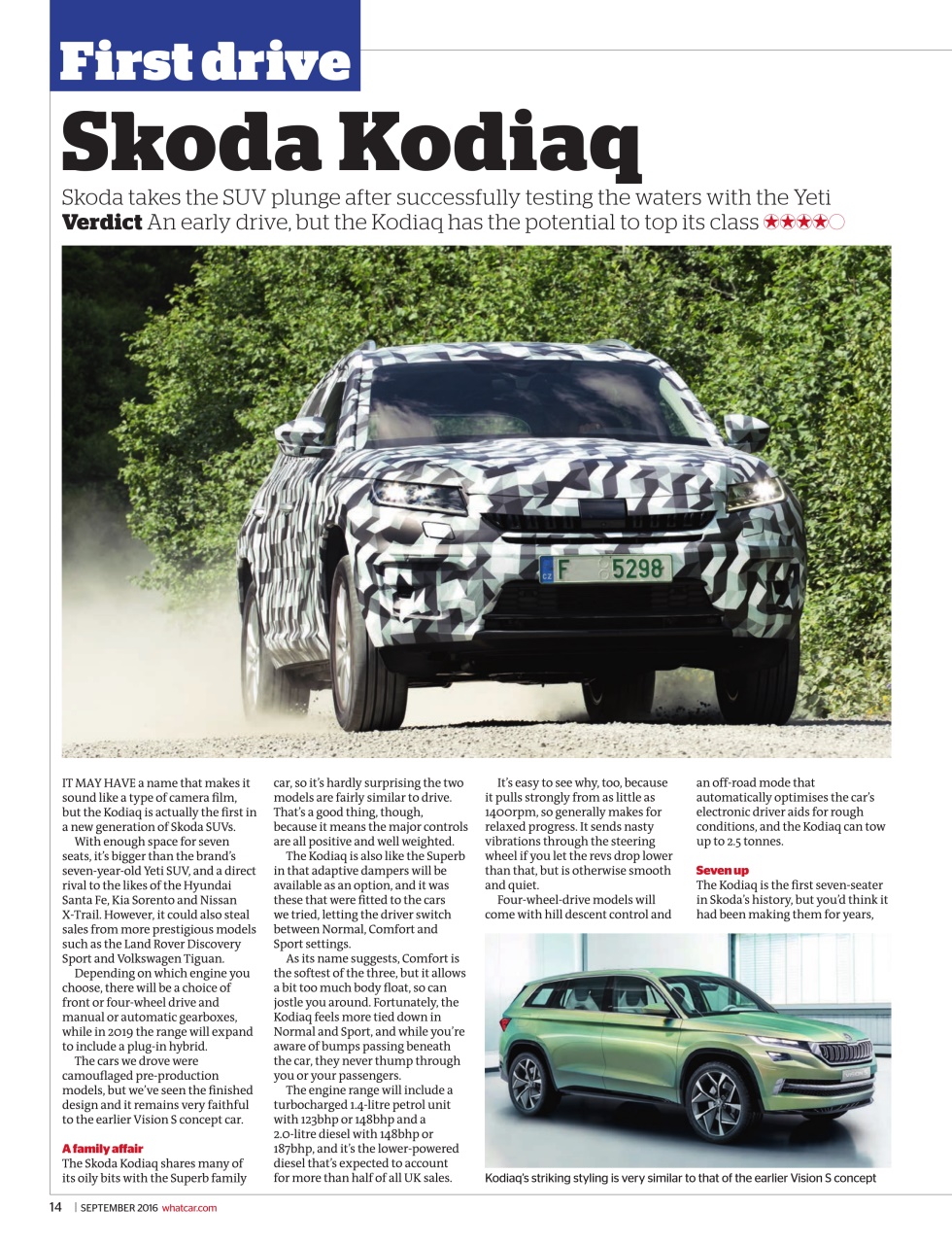 What Car? Preview Pages