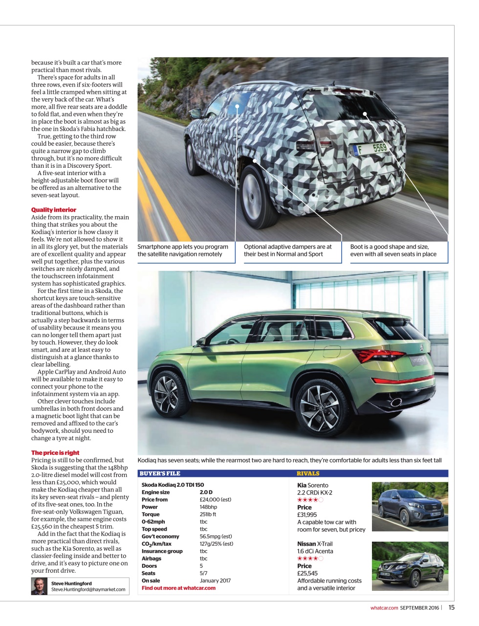 What Car? Preview Pages