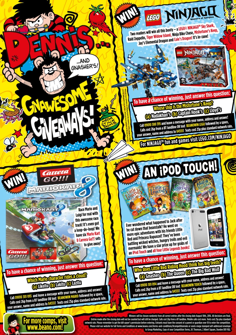 Beano Preview Pages
