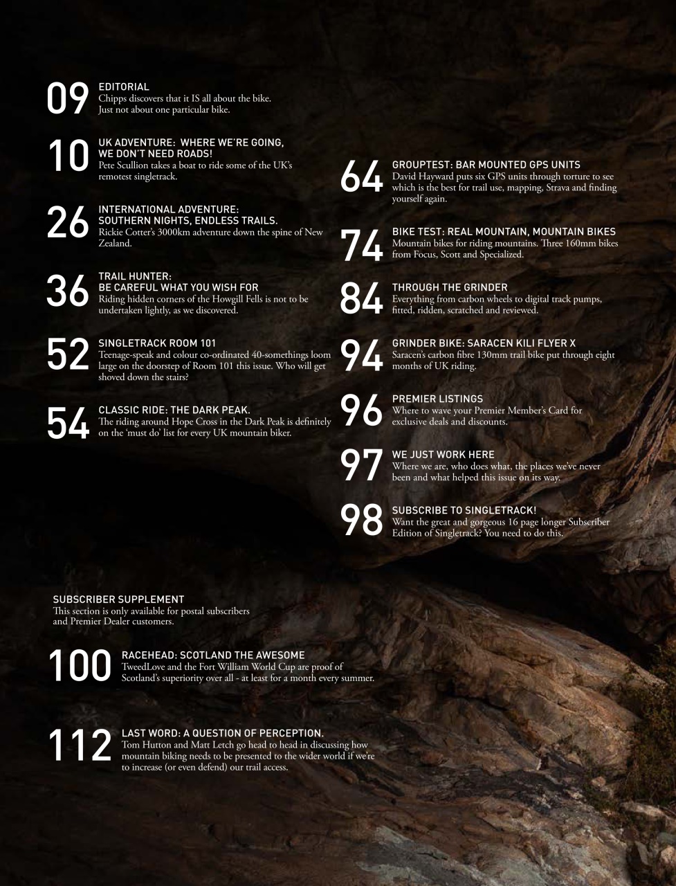 Singletrack Preview Pages