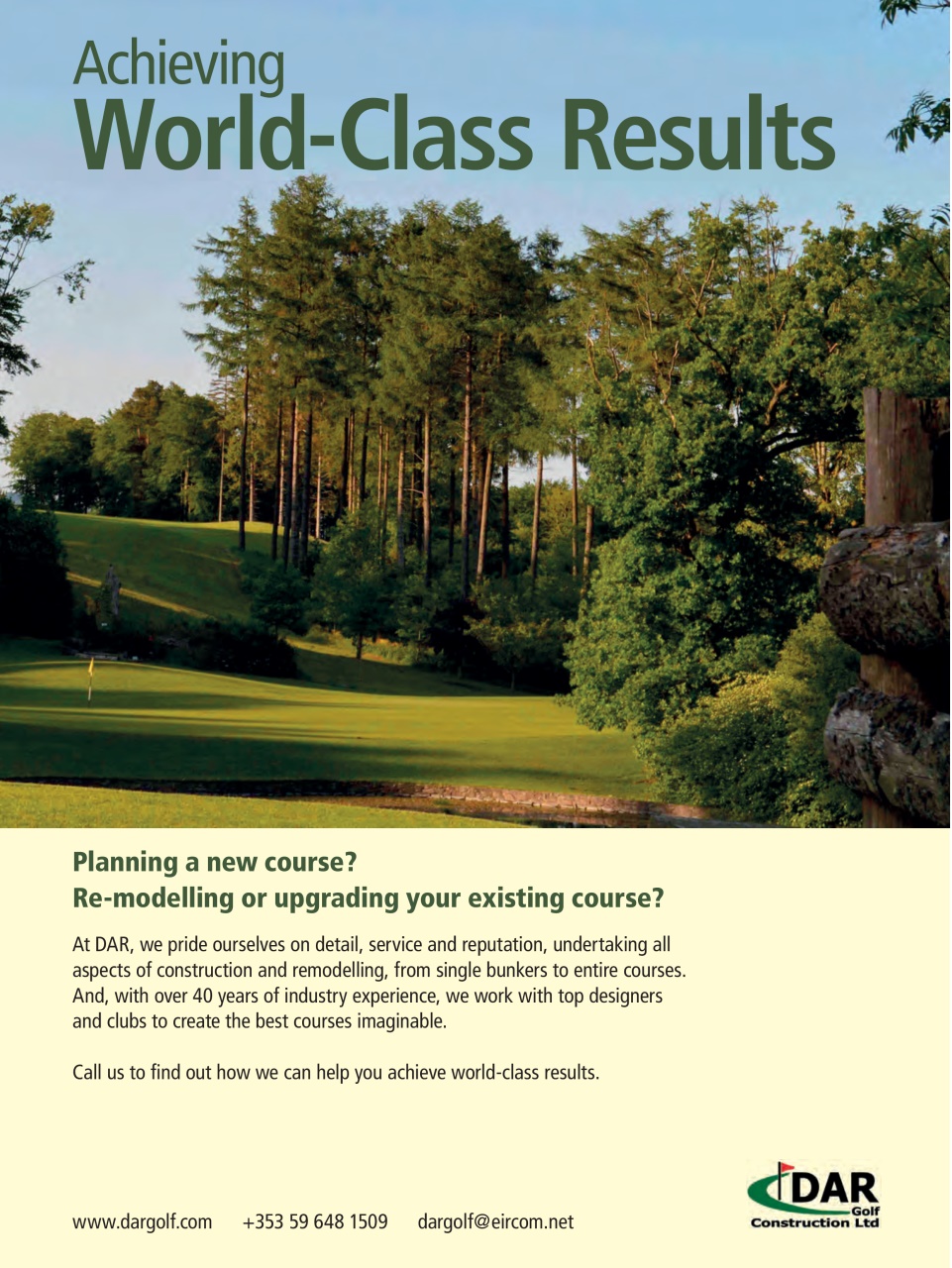 Golf Course Architecture Preview Pages