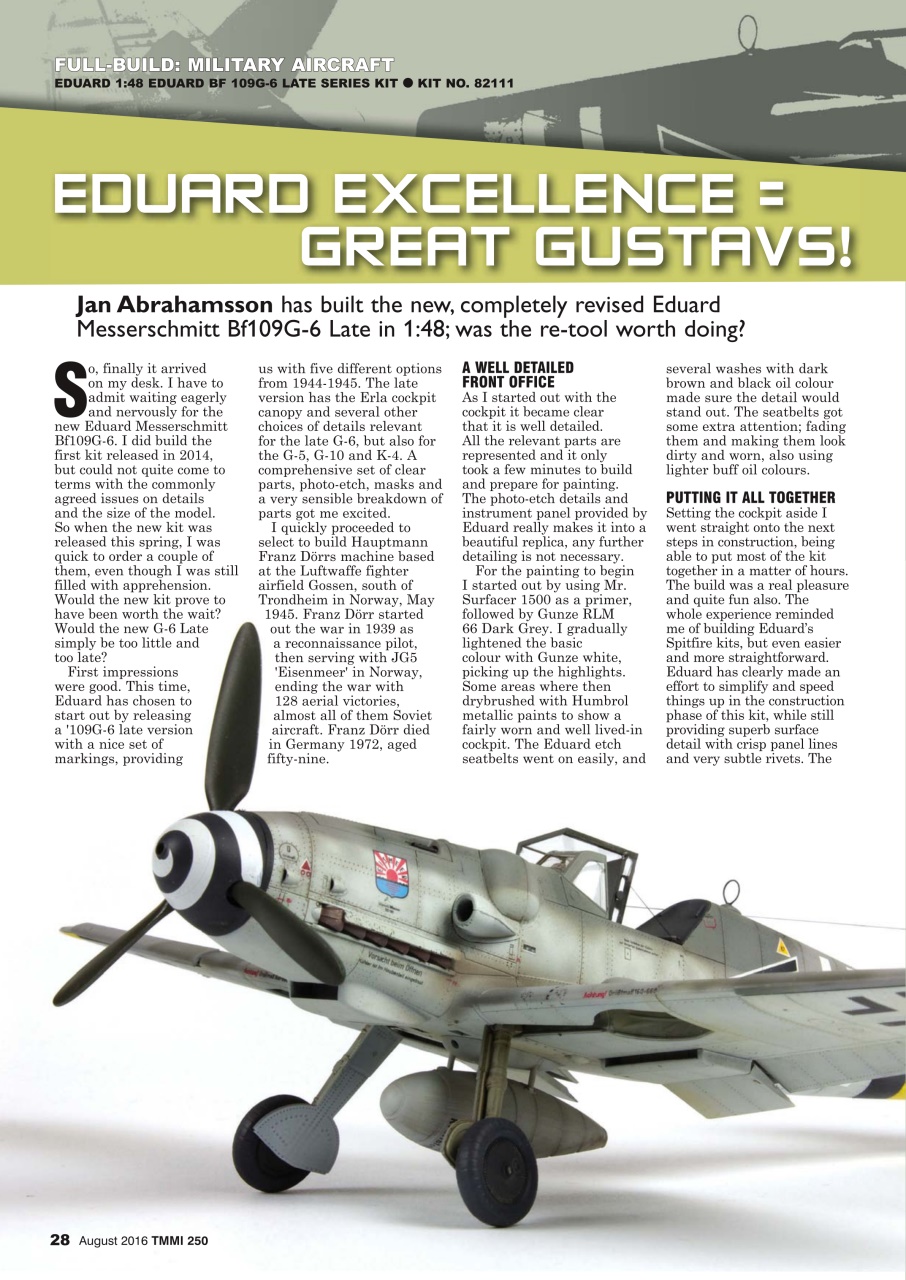 Tamiya Model Magazine Preview Pages