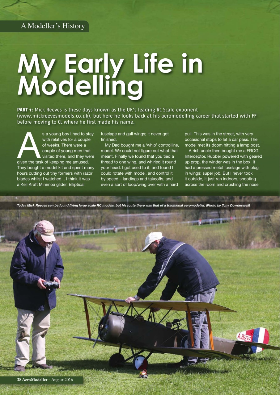 AeroModeller Preview Pages