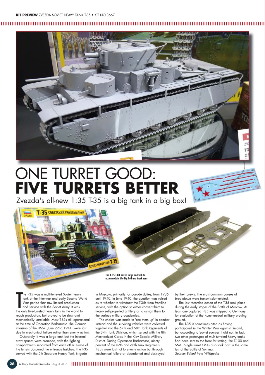 MIM: AFV Edition Preview Pages